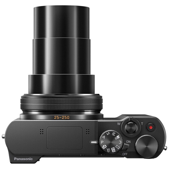 Panasonic Lumix DMC-TZ100 kompaktkamera (svart)