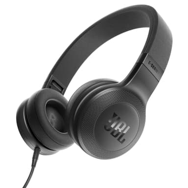 JBL E35 on-ear hörlurar (svart)