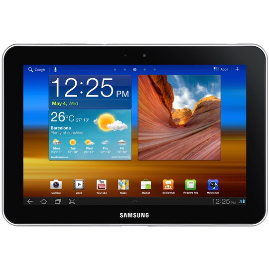 Samsung Galaxy Tab 10.1 64GB WiFi+3G (svart)