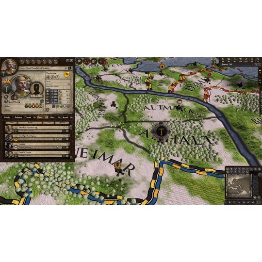 Crusader Kings II: Dynasty Shields Charlemagne DLC - PC Windows,Mac
