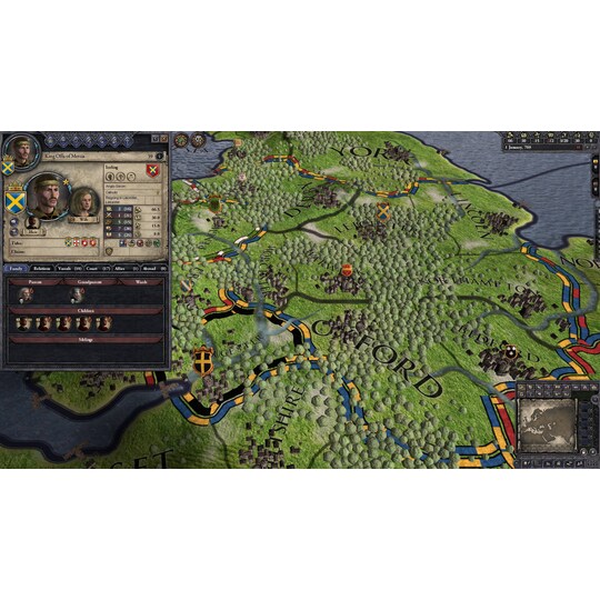 Crusader Kings II: Dynasty Shields Charlemagne DLC - PC Windows,Mac