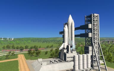 Cities Skylines - Content Creator Pack High-Tech Buildings  - PC