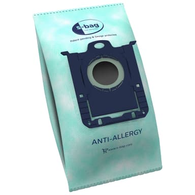 S-bag Anti-Allergy dammsugarpåsar E206S (4 st) för Electrolux/Philips