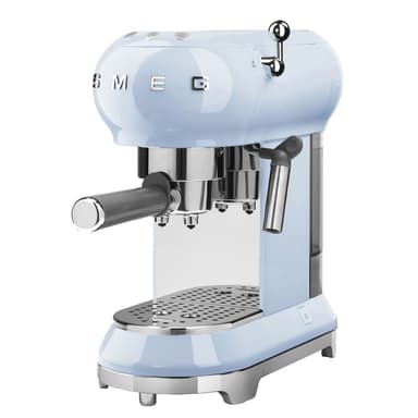 Smeg 50-talsstil Espressomaskin ECF01 (blå)
