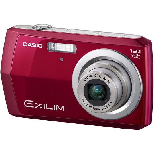 Casio EXLIM EX-Z16 Kompaktkamera (röd)