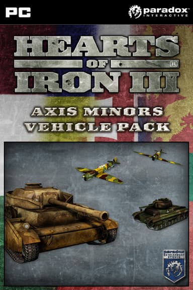 Hearts of Iron III: Axis Minor Vehicle Pack - PC Windows