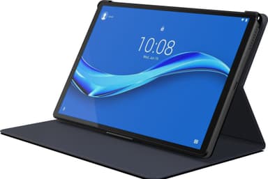 Lenovo Tab M10 FHD Plus foliofodral med skärmskydd (svart)