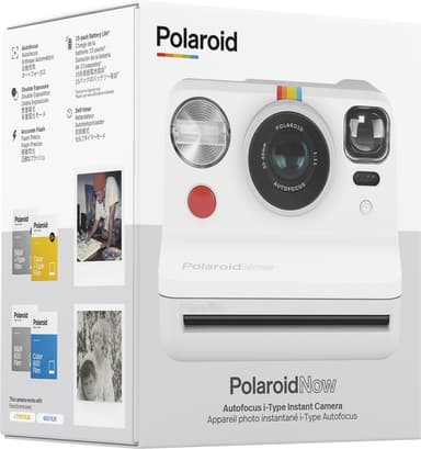 Polaroid Now analog kamera (vit)