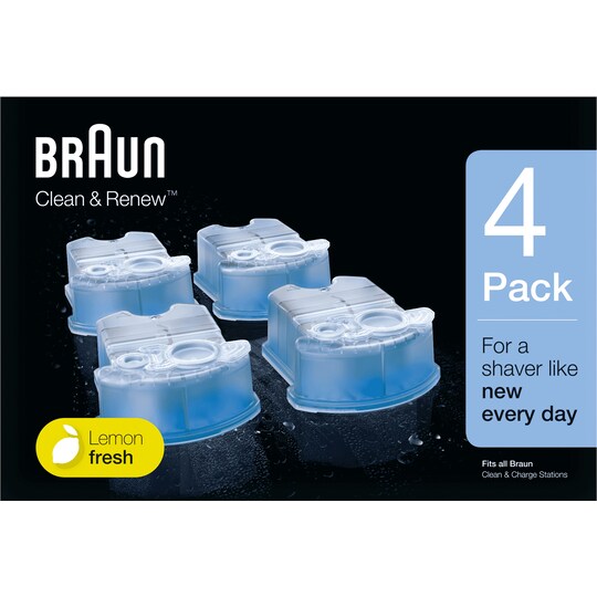 Braun Clean&Renew refill 4-pack