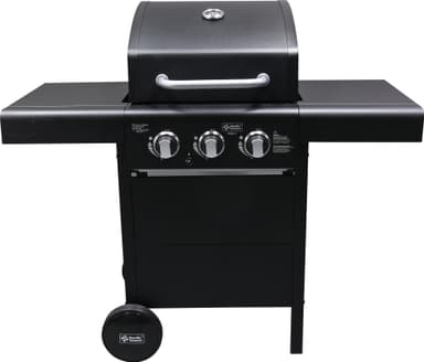 Nordic Season Meteor 3B gasolgrill GG501700-2019 (svart)