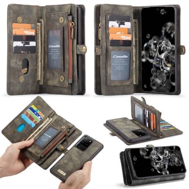 Multiplånbok CaseMe 11-kort Samsung Galaxy S20 Ultra (SM-G988F)  - Sv