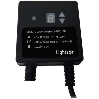 Ljussensor/timer max 150w ip44