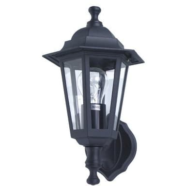 Classico vägglampa 230v svart