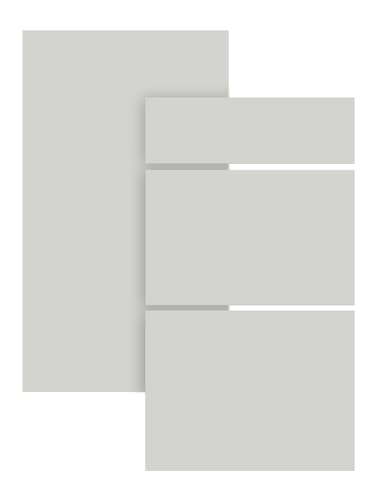 Epoq Trend Greywhite Lådfront till köket 80x13