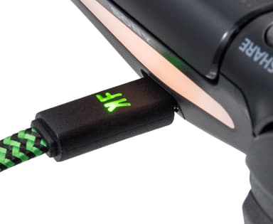KontrolFreek USB gaming kabel för PS4 och Xbox One (grön/svart)