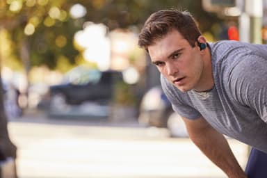 Plantronics BackBeat Fit 3150 True Wireless in ear-hörlurar (svarta)