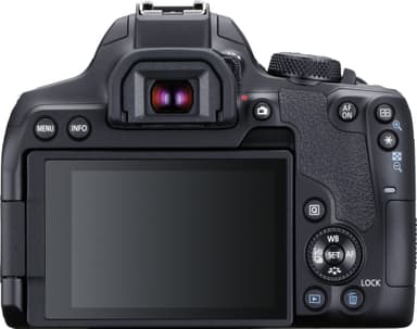 Canon EOS 850D DSLR kamera + 18-55 mm IS STM-objektiv