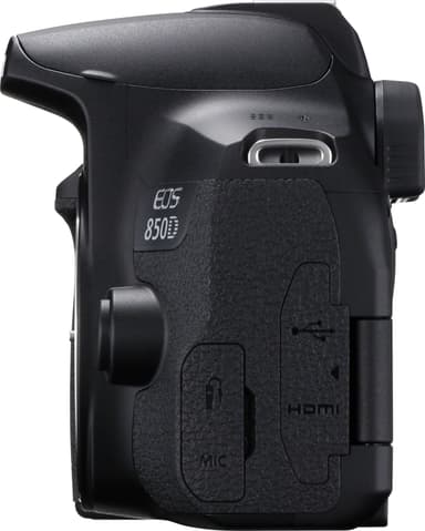 Canon EOS 850D DSLR kamera + 18-55 mm IS STM-objektiv