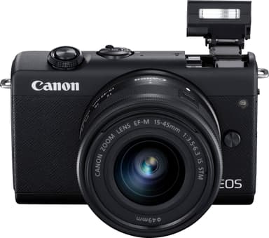Canon EOS M200 BK M15 systemkamera + 15-45 mm objektiv