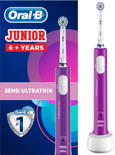 Oral-B Junior eltandborste för barn D16 (lila)