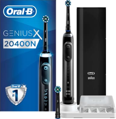 Oral-B Genius X eltandborste 20400N (svart)