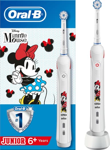 Oral-B Junior D501 Minnie Mouse eltandborste för barn
