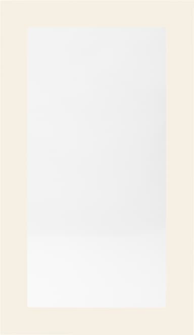 Epoq Trend Offwhite vitrinlucka 40x70 cm till köket (benvit)