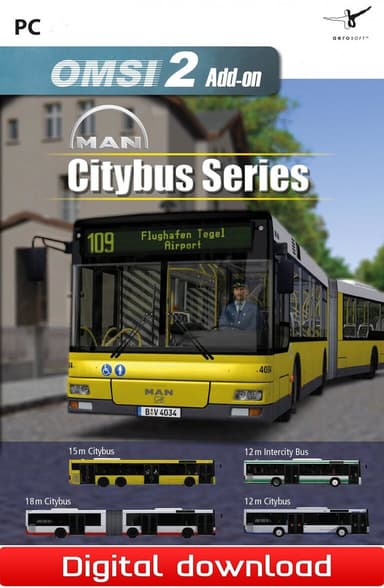 OMSI 2 Add-On MAN Citybus Series - PC Windows
