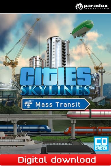Cities: Skylines - Mass Transit - PC Windows,Mac OSX,Linux
