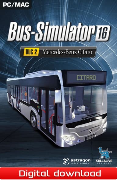 Bus Simulator 16 - Mercedes-Benz-Citaro - PC Windows,Mac OSX