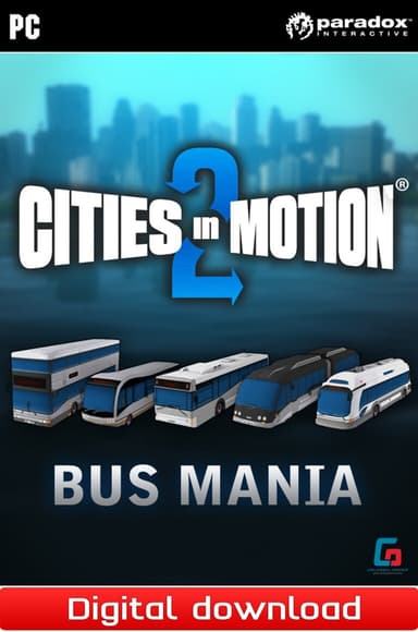 Cities in Motion 2: Bus Mania DLC - PC Windows
