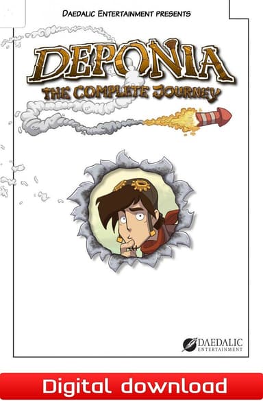 Deponia: The Complete Journey - PC Windows,Mac OSX,Linux