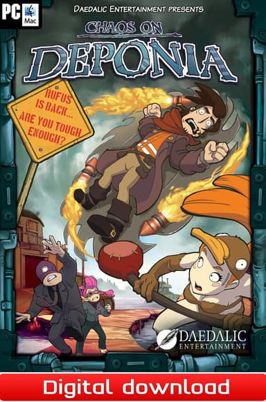 Chaos on Deponia - PC Windows,Mac OSX