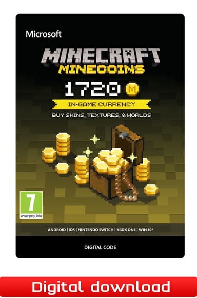 Minecraft Minecoins Pack - 1720 Coins - XOne PC Windows