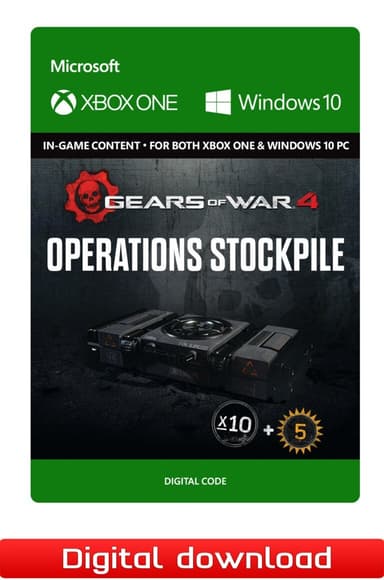 Download Xbox Gears of War 4 Deluxe Airdrop Xbox One Digital Code