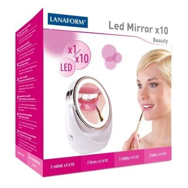 Sminkspegel led mirror x10 lanaform