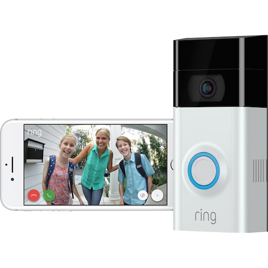 Ring Video Doorbell 2 smart dörrklocka med kamera