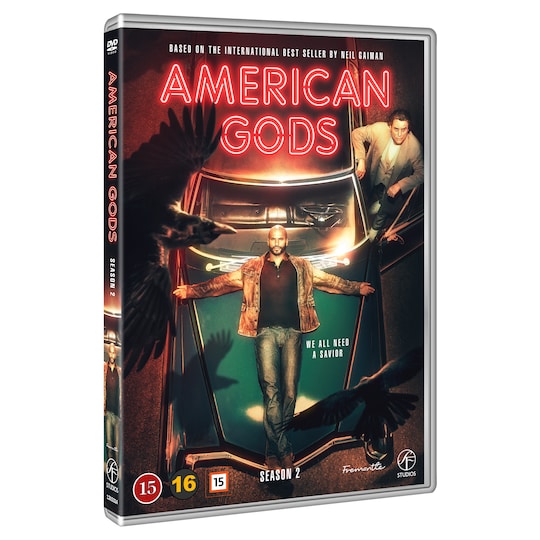 AMERICAN GODS - SEASON 2 (DVD)