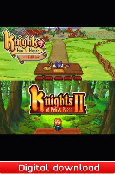 Knights of Pen & Paper I & II Collection - PC Windows,Mac OSX,Linux