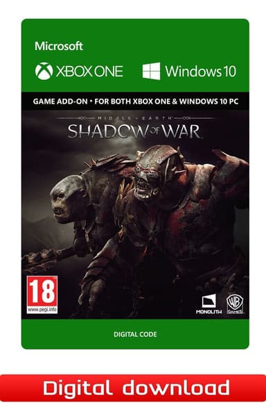 Shadow of War  Outlaw Tribe Nemesis Expansion - XOne PC Windows