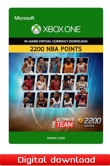 NBA Live 16 2200 NBA Points - XOne