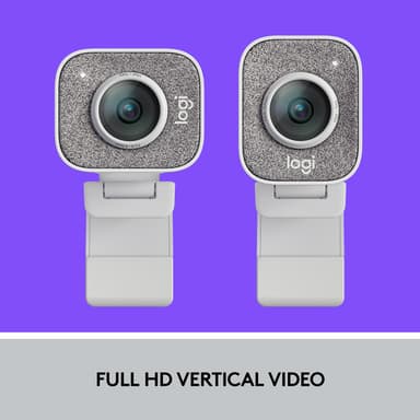 Logitech StreamCam kamera (vit)