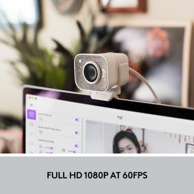 Logitech StreamCam kamera (vit)