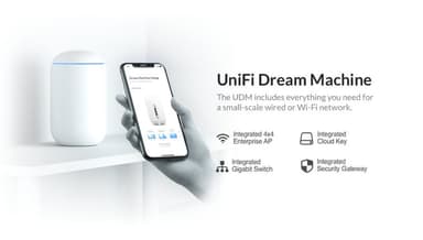 Ubiquiti Dream Machine allt-i-ett router