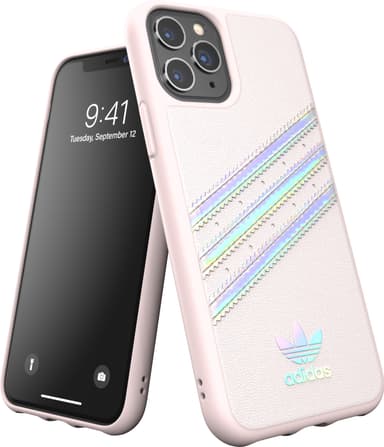 Adidas PU iPhone 11 Pro fodral (orchid/holograf)