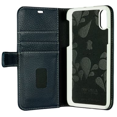 ONSALA COLLECTION Plånboksväska Skinn Marinblå iPhoneX/Xs
