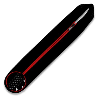 MIGGO Kamerafodral/Rem 50 Spegellös Svart/Röd