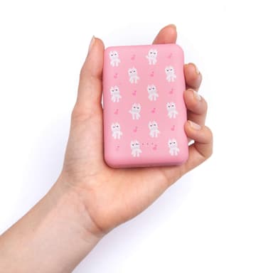 MOB Powerbank 10000mAh Enhörning Rosa