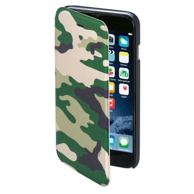 HAMA Plånboksväska DesignLine iPhone6/6S Camo Grön