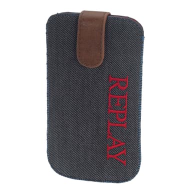 REPLAY Mobilsleeve Denim Samsung S3/S4/S5 Blå